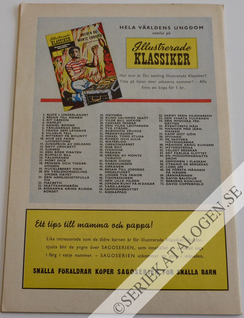 Baksida på David Balfour (1958)