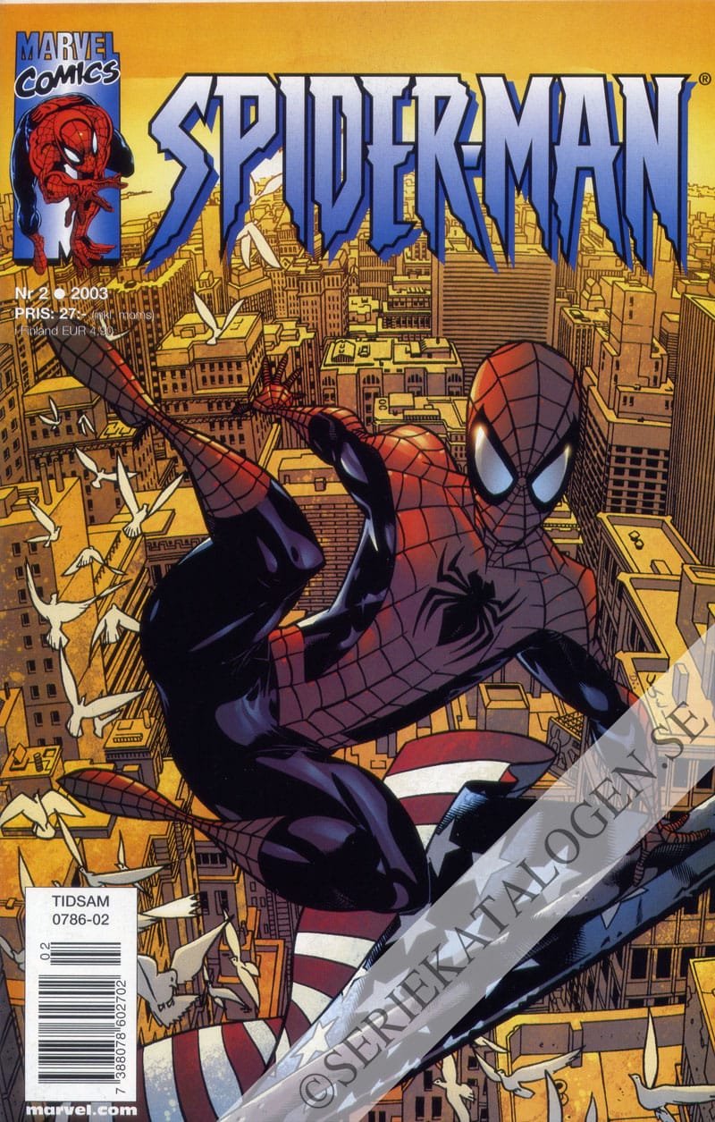Framsida på Spider-Man #2 (2003)