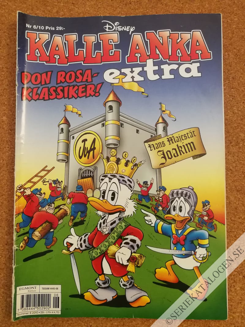 Framsida på Kalle Anka Extra #6 (2010)