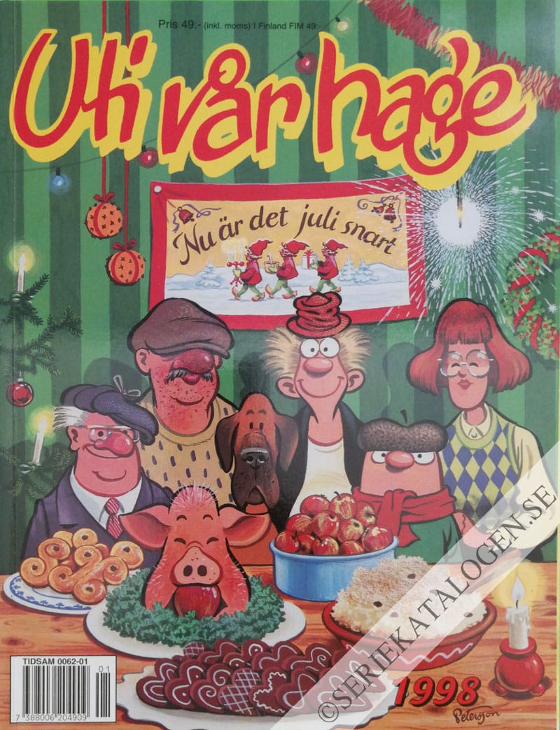 Framsida på Uti vår hage # (1998)