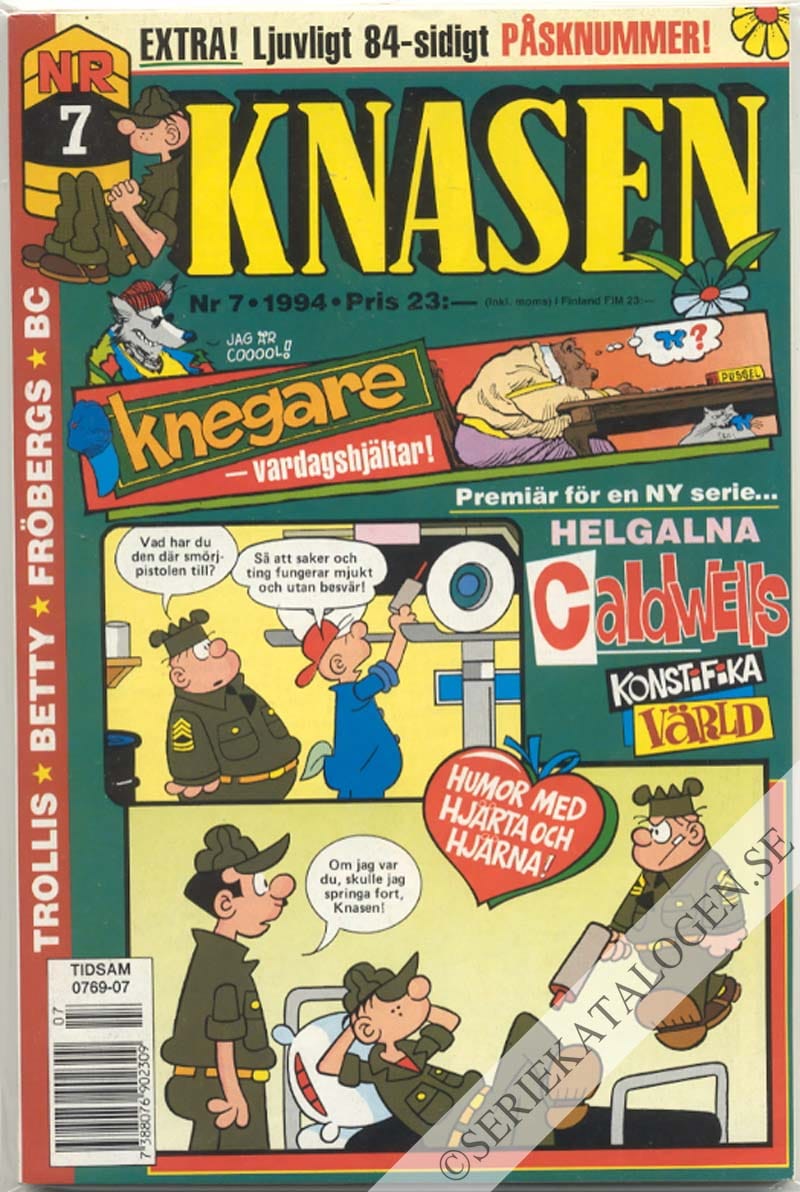 Framsida på Knasen #7 (1994)