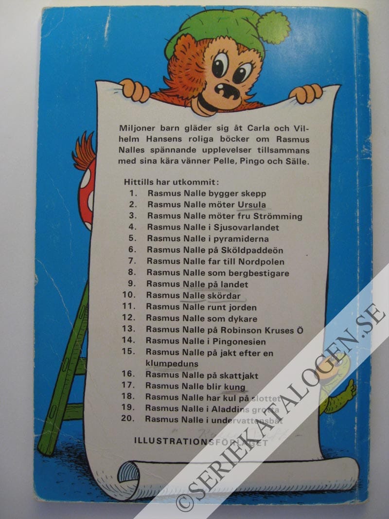 Baksida på Rasmus Nalle möter Ursula (1969)