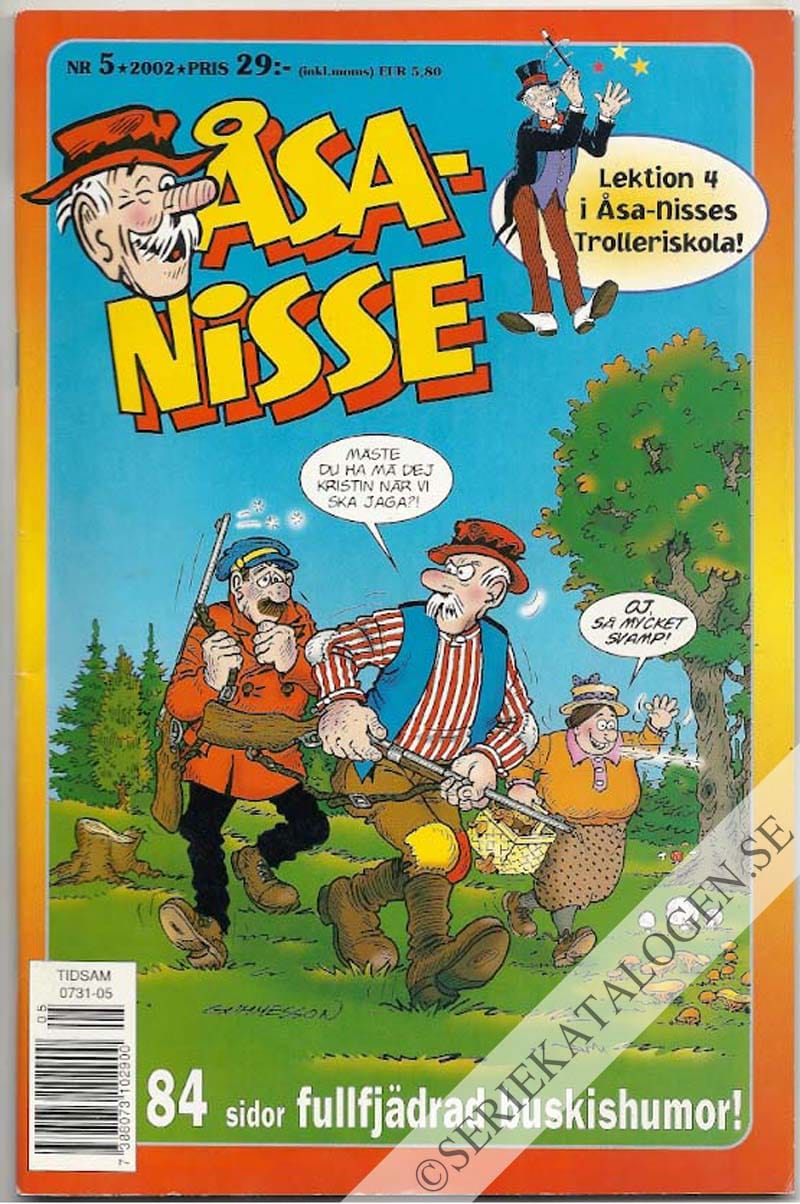 Framsida på Åsa-Nisse #5 (2002)