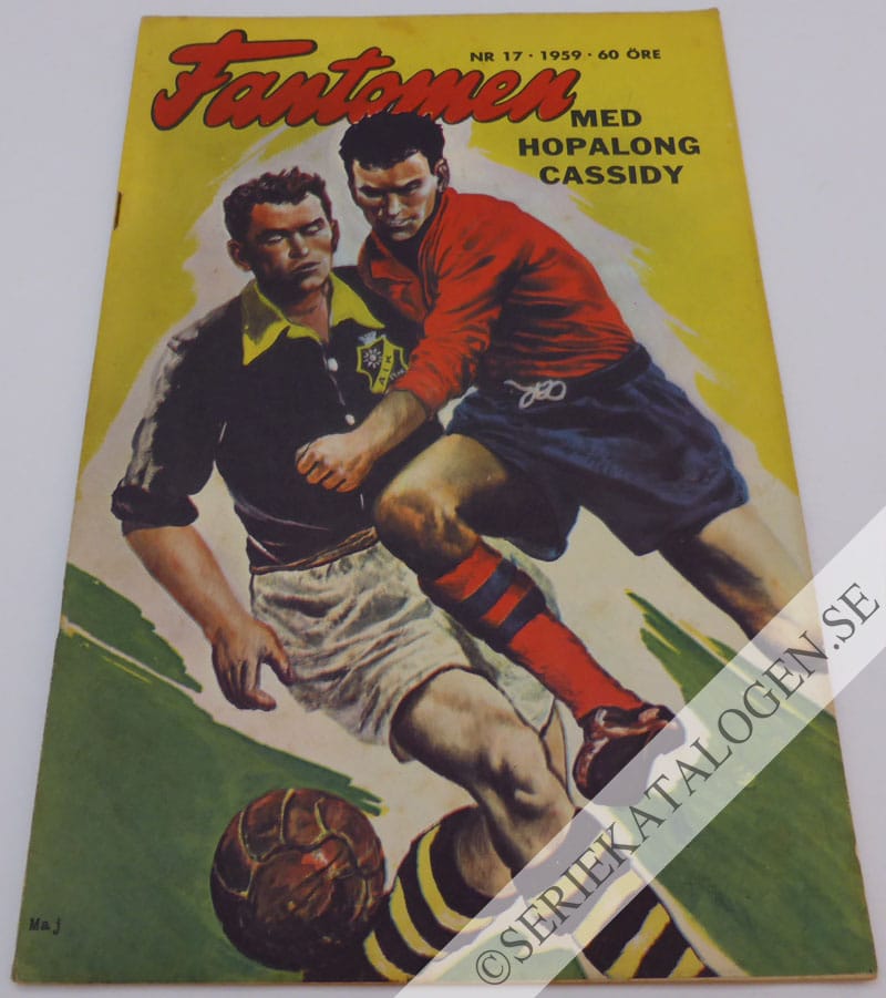 Framsida på Fantomen #17 (1959)