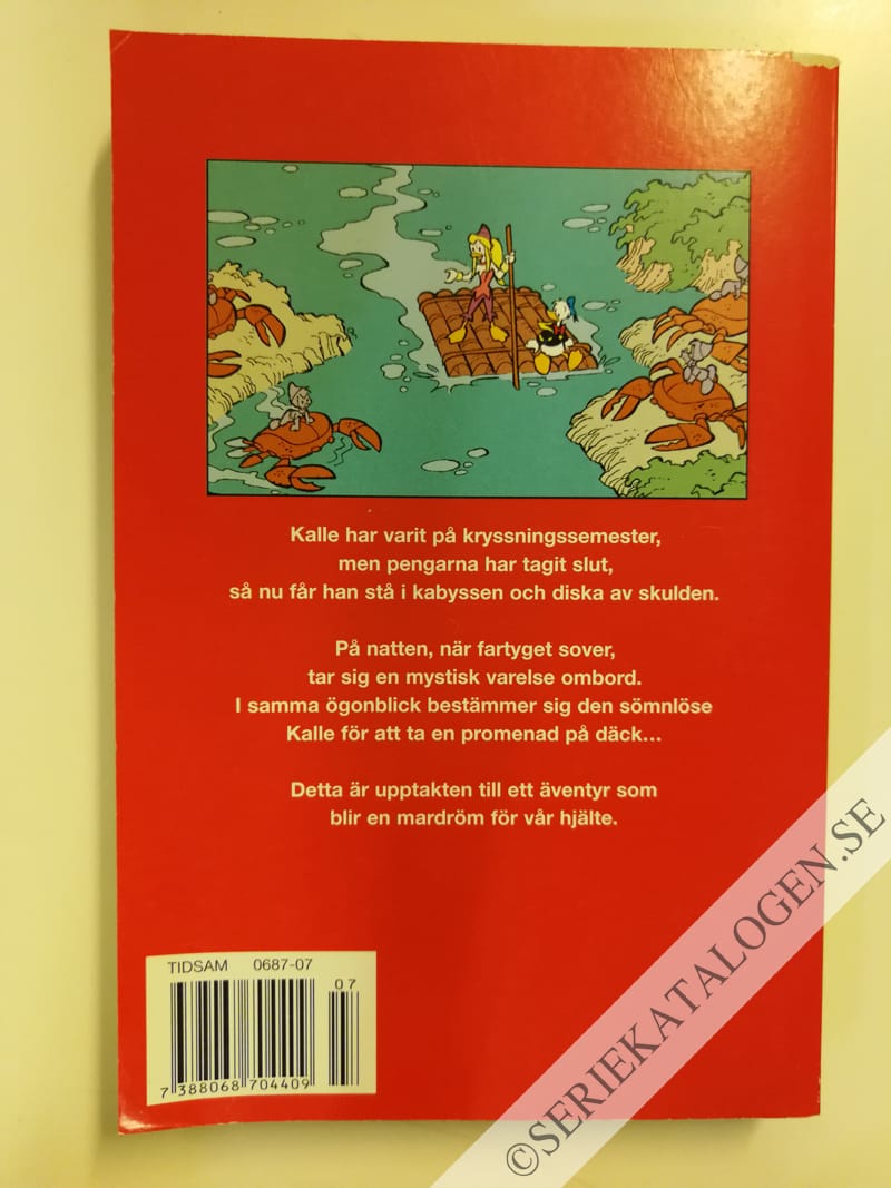 Baksida på På äventyr i Sargasso (2004)