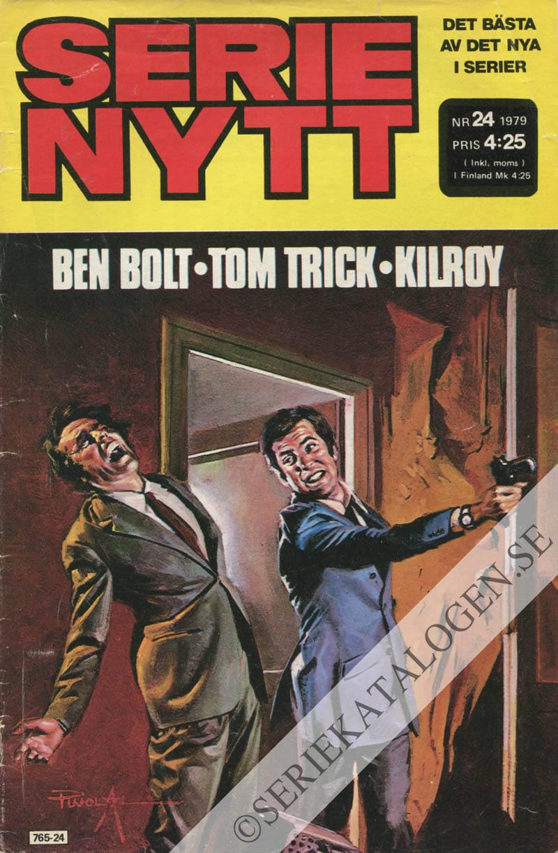 Framsida på Serie-Nytt #24 (1979)