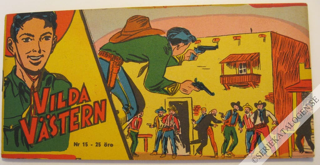 Framsida på Vilda Västern #15 (1959)