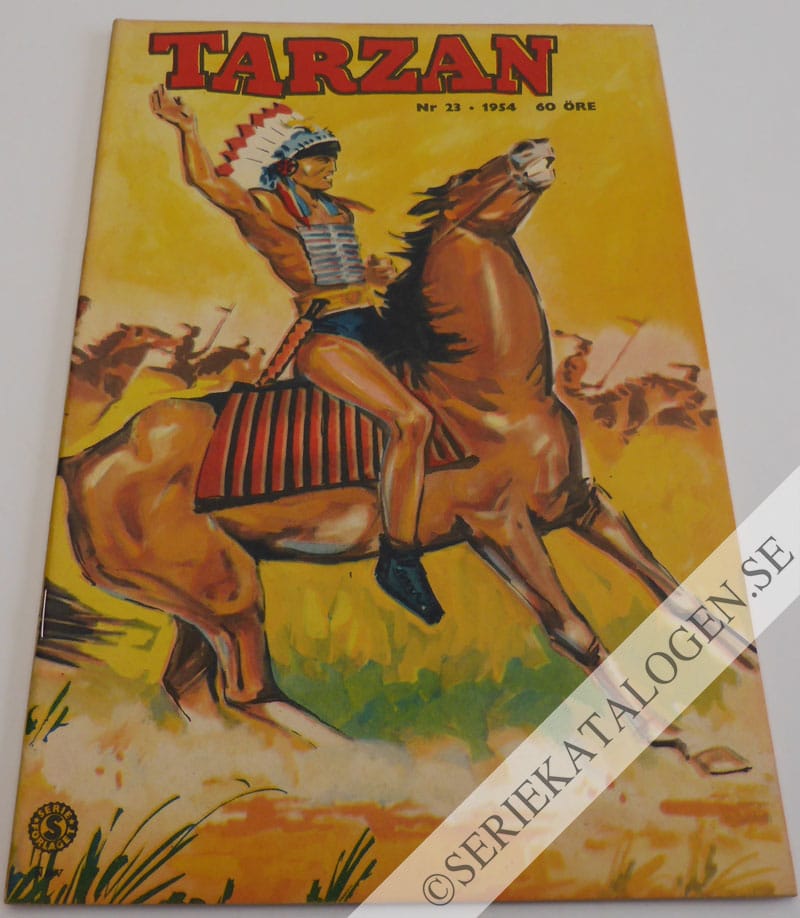 Framsida på Tarzan #23 (1954)