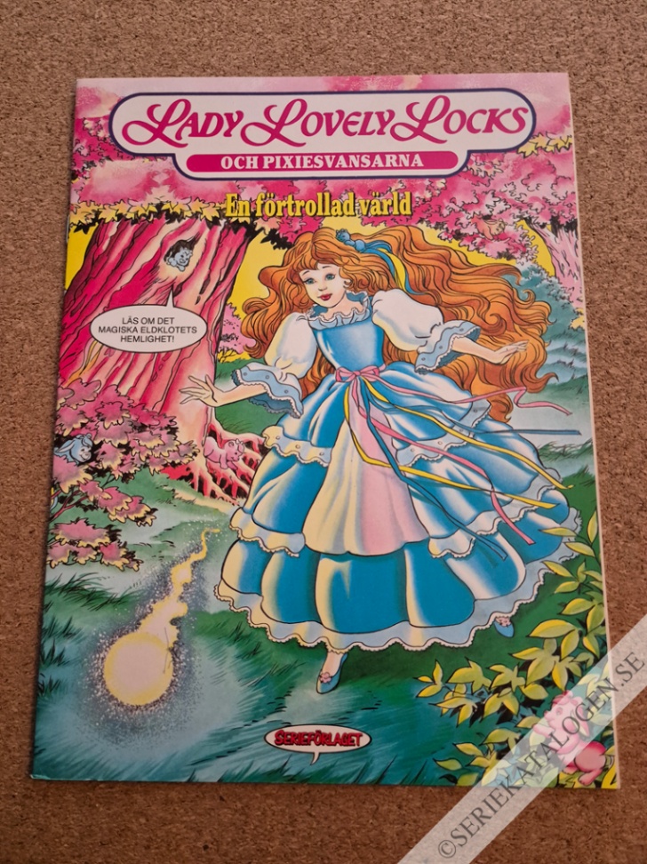 Framsida på Lady Lovely Locks och pixiesvansarna En förtrollad värld (1990)