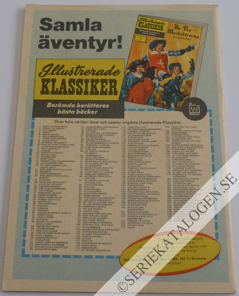 Baksida på Hur jag fann Livingstone (1969)