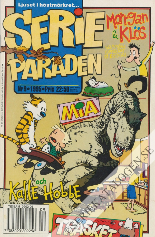 Framsida på Serie-paraden #9 (1995)