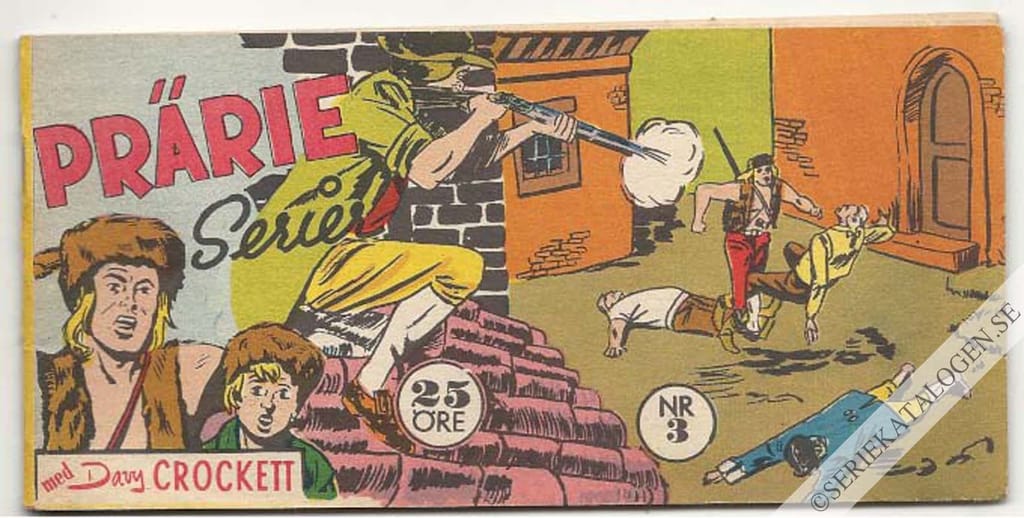 Framsida på Prärie-serier #3 (1960)