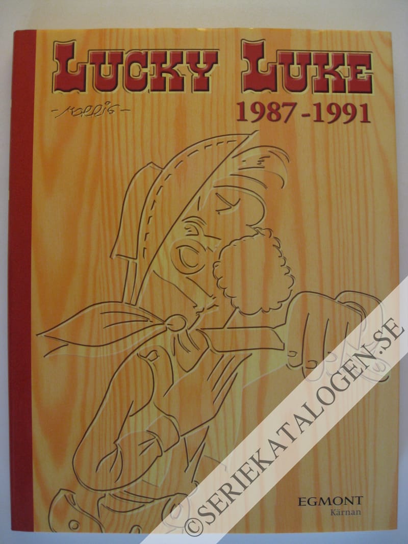 Framsida på Lucky Luke - den kompletta samlingen 1987-1991 (2007)