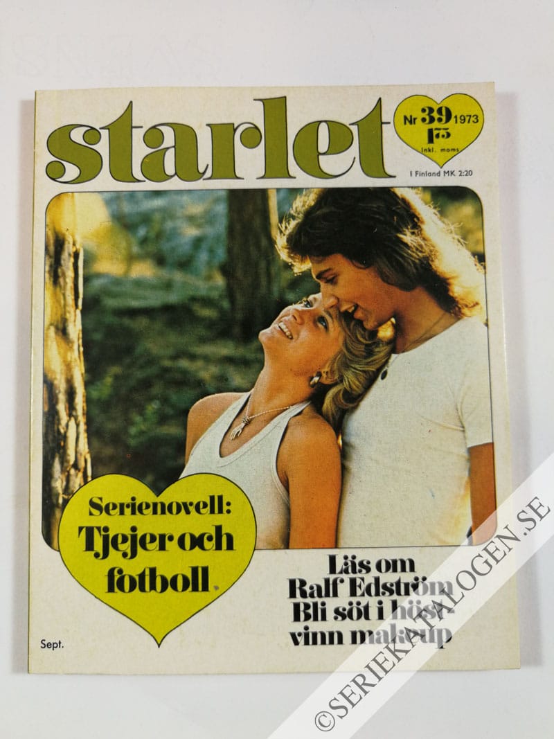 Framsida på Starlet #39 (1973)