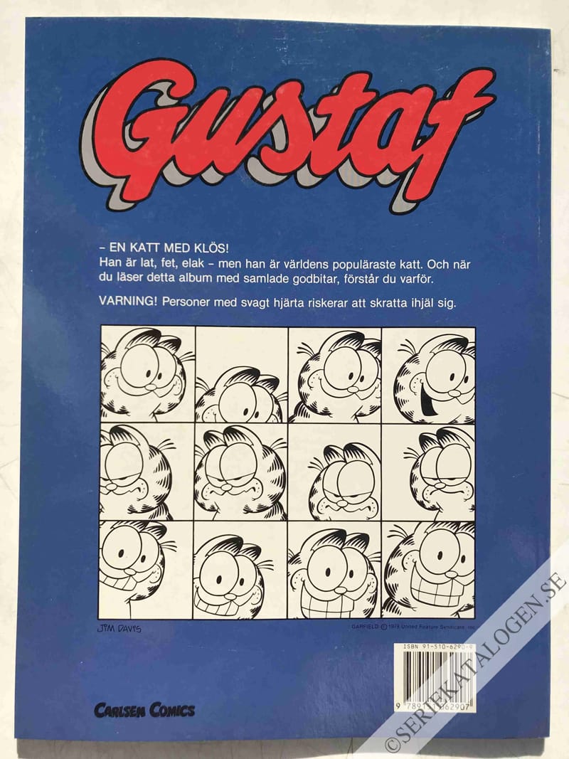 Baksida på Gustafs stora glufsarbok (1991)