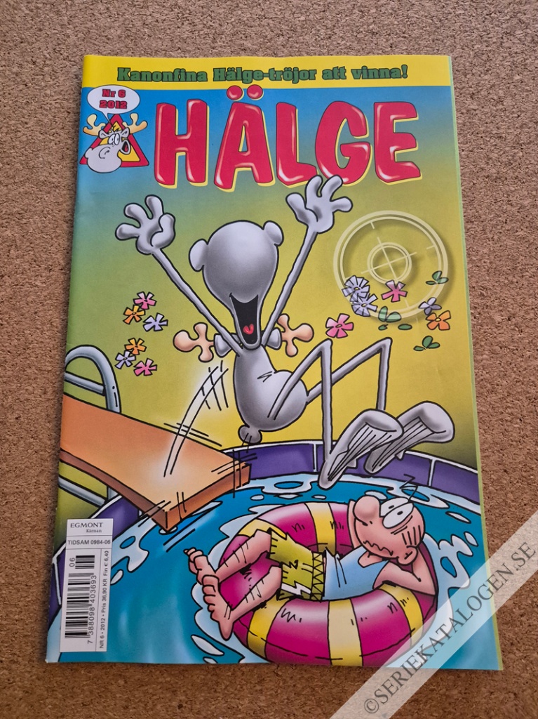 Framsida på Hälge #6 (2012)