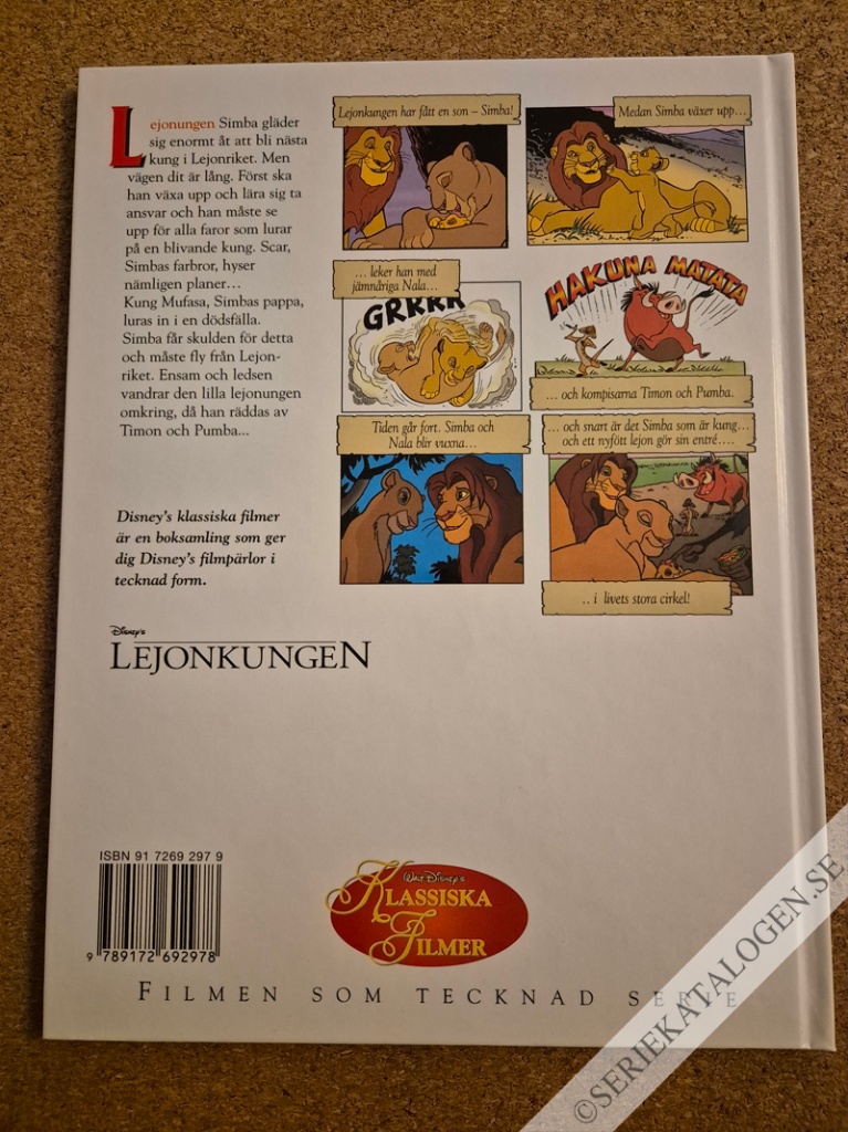 Baksida på Lejonkungen (2003)