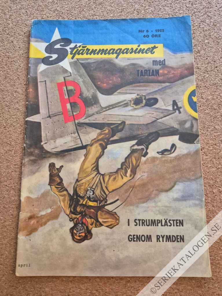 Framsida på Stjärnmagasinet #6 (1955)