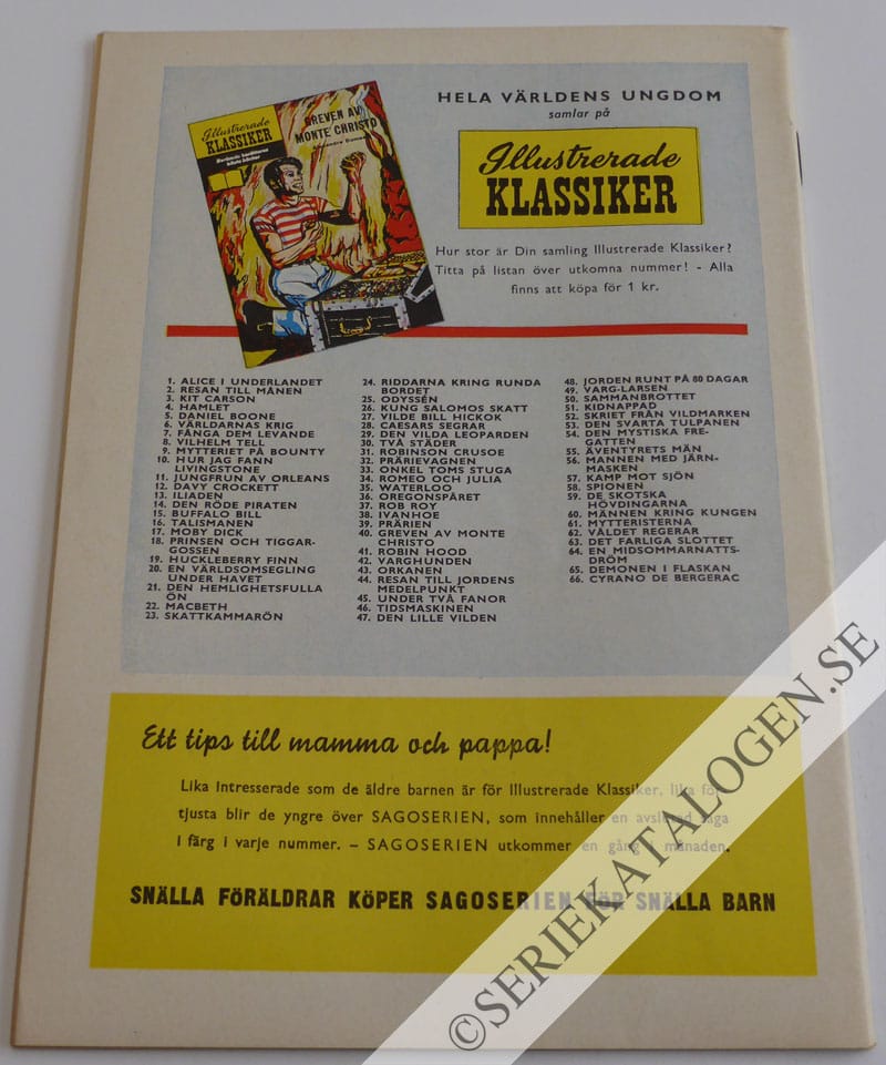 Baksida på En midsommarnattsdröm (1958)