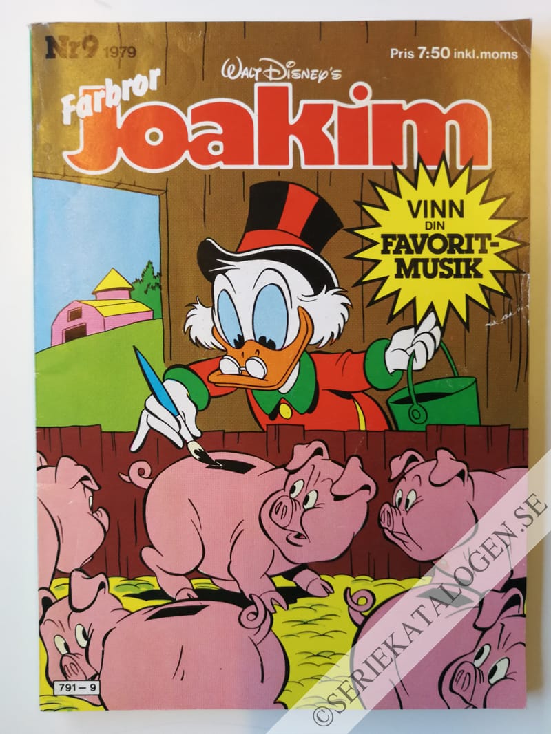 Framsida på Joakim #9 (1979)