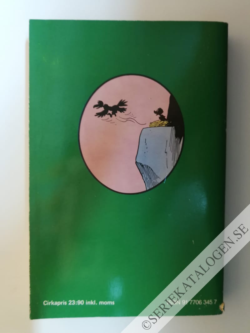 Baksida på Kalle Kalle Anka (1987)