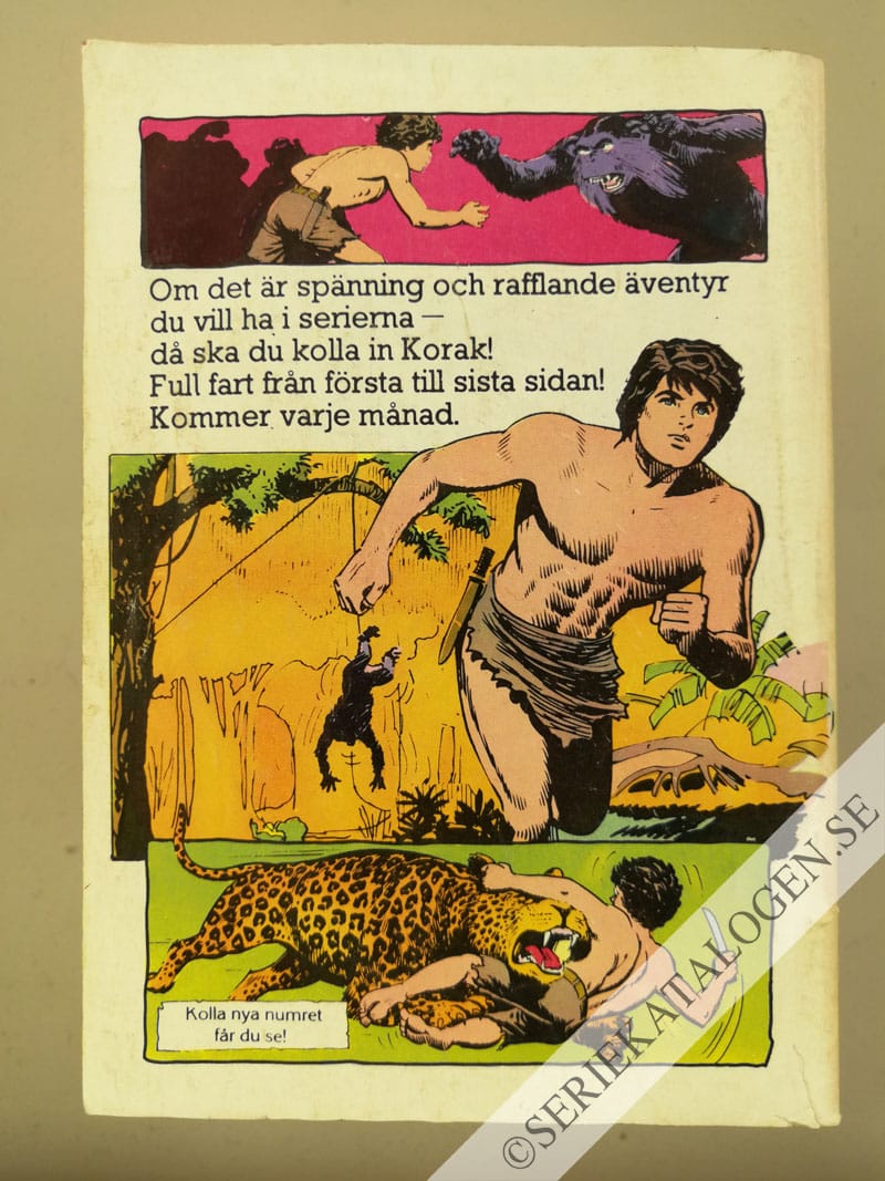 Baksida på Möte med döden. (1977)