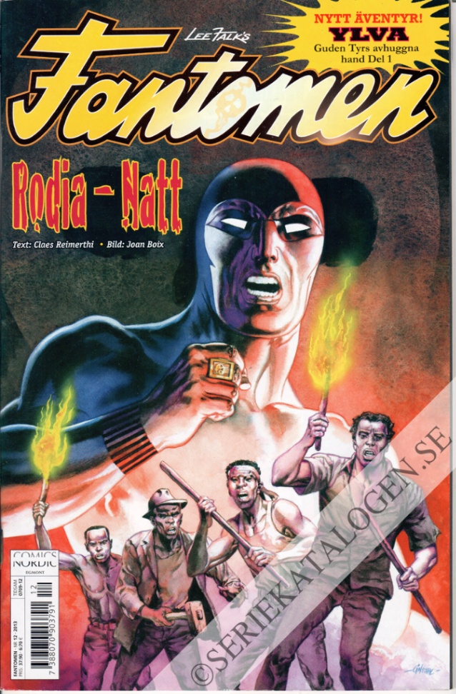 Framsida på Fantomen #12 (2013)