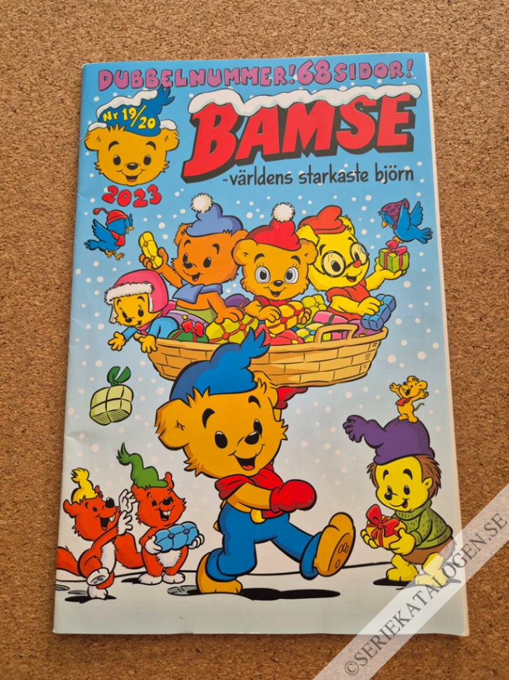 Framsida på Bamse #19-20 (2023)
