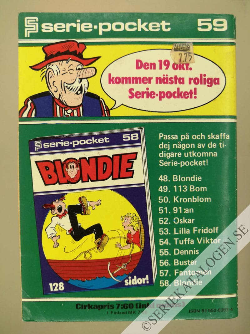Baksida på Åsa-Nisse (1977)