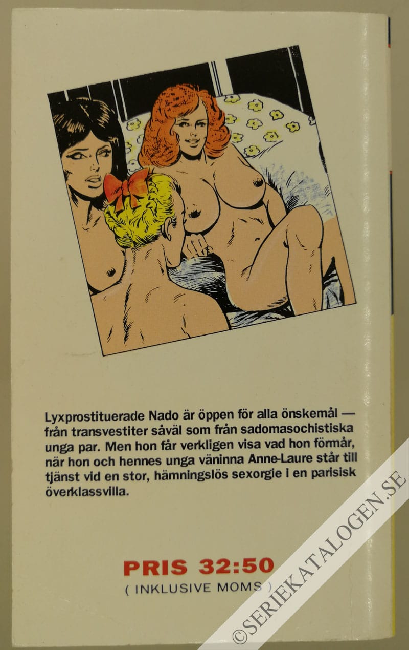 Baksida på Nados hemligheter (1991)