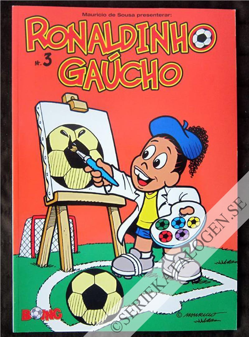 Framsida på Mauricio de Sousa presenterar Ronaldinho Gaúcho #3 (2009)