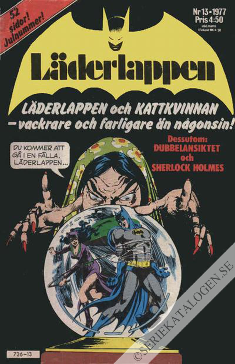 Framsida på Läderlappen och Robin #13 (1977)
