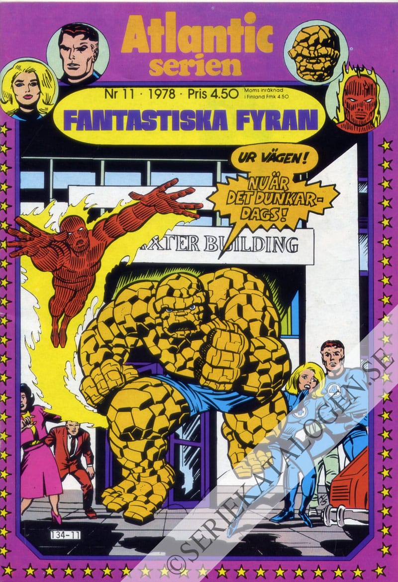 Framsida på Atlanticserien #11 (1978)