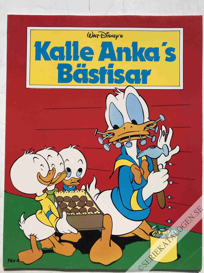 Framsida på Kalle Ankas bästisar #4 (1976)