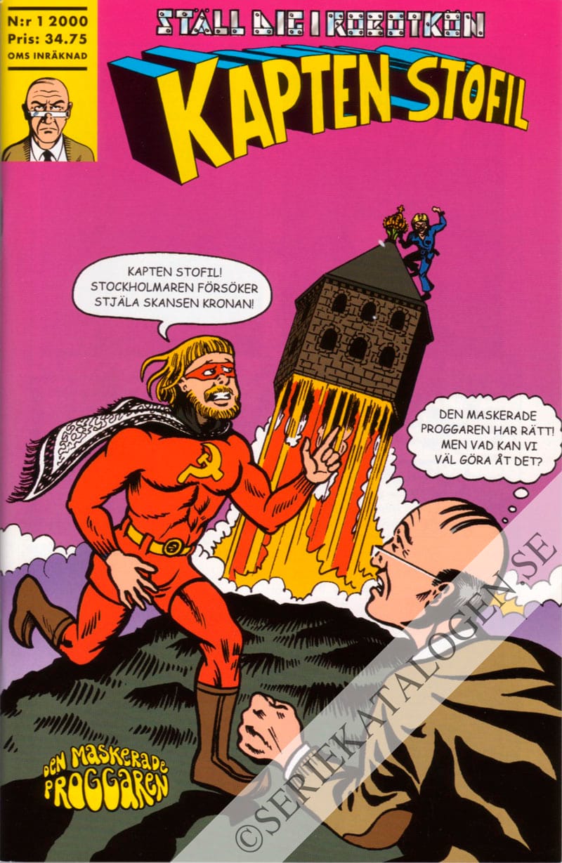 Framsida på Kapten Stofil #1 (2000)