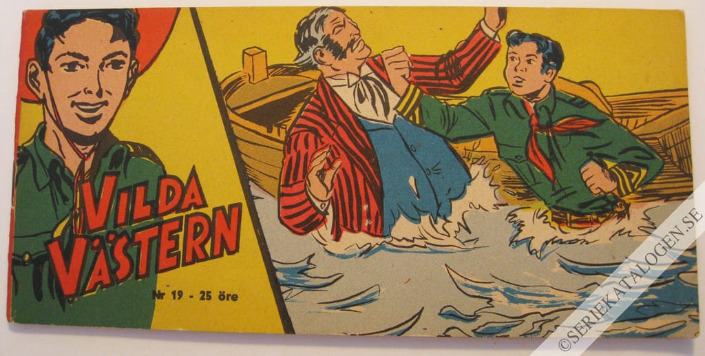 Framsida på Vilda Västern #19 (1959)
