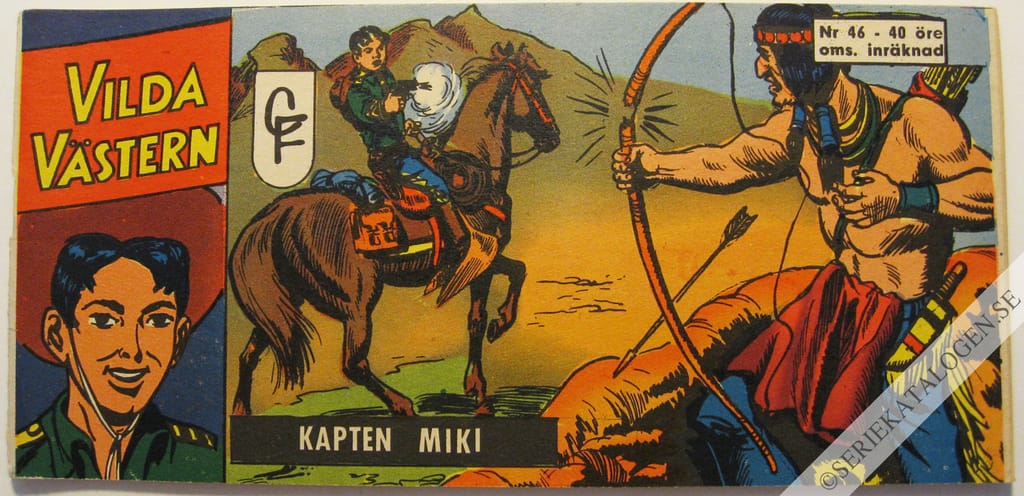 Framsida på Vilda Västern #46 (1963)
