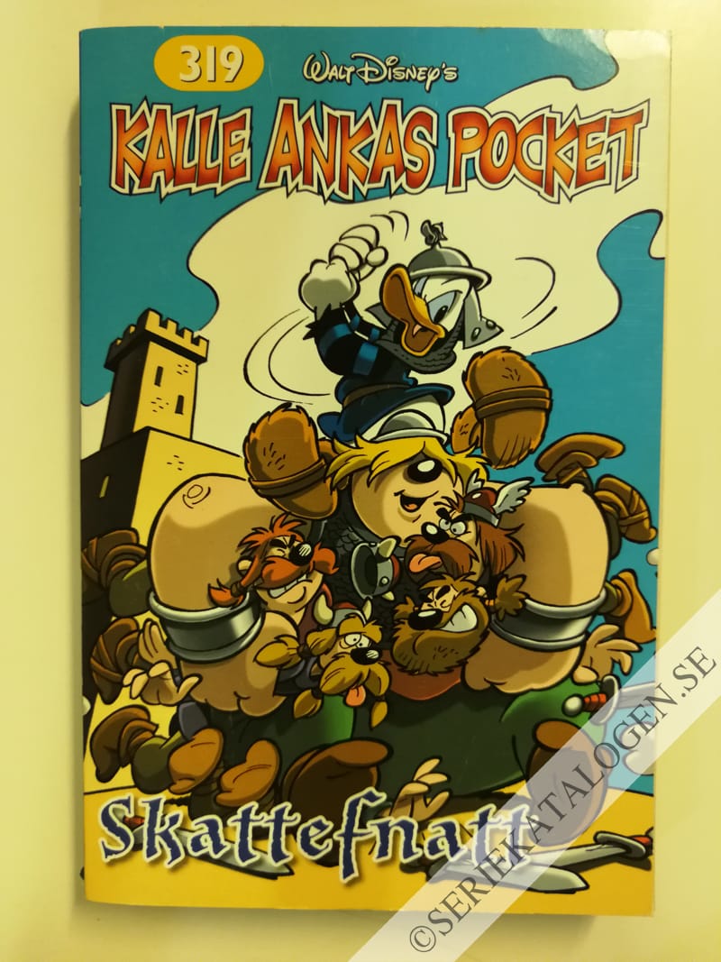 Framsida på Kalle Ankas pocket #319 - Skattefnatt (2006)
