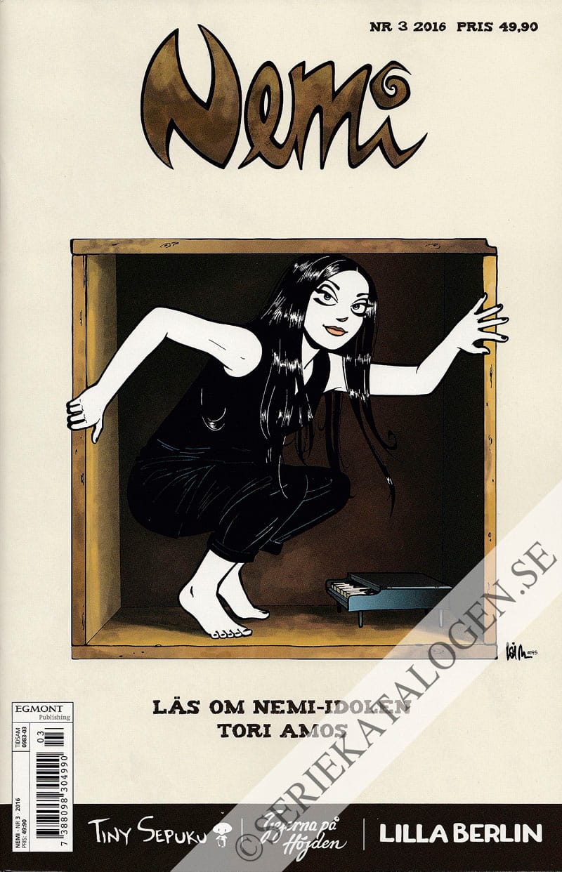 Framsida på Nemi #3 (2016)