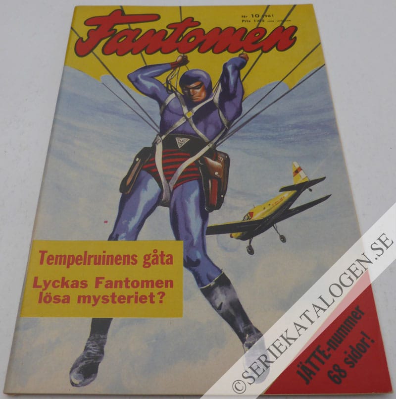 Framsida på Fantomen #10 (1961)