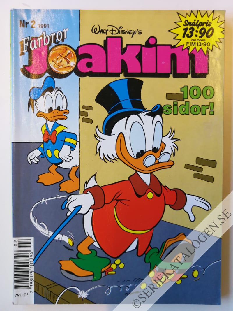 Framsida på Joakim #2 (1991)