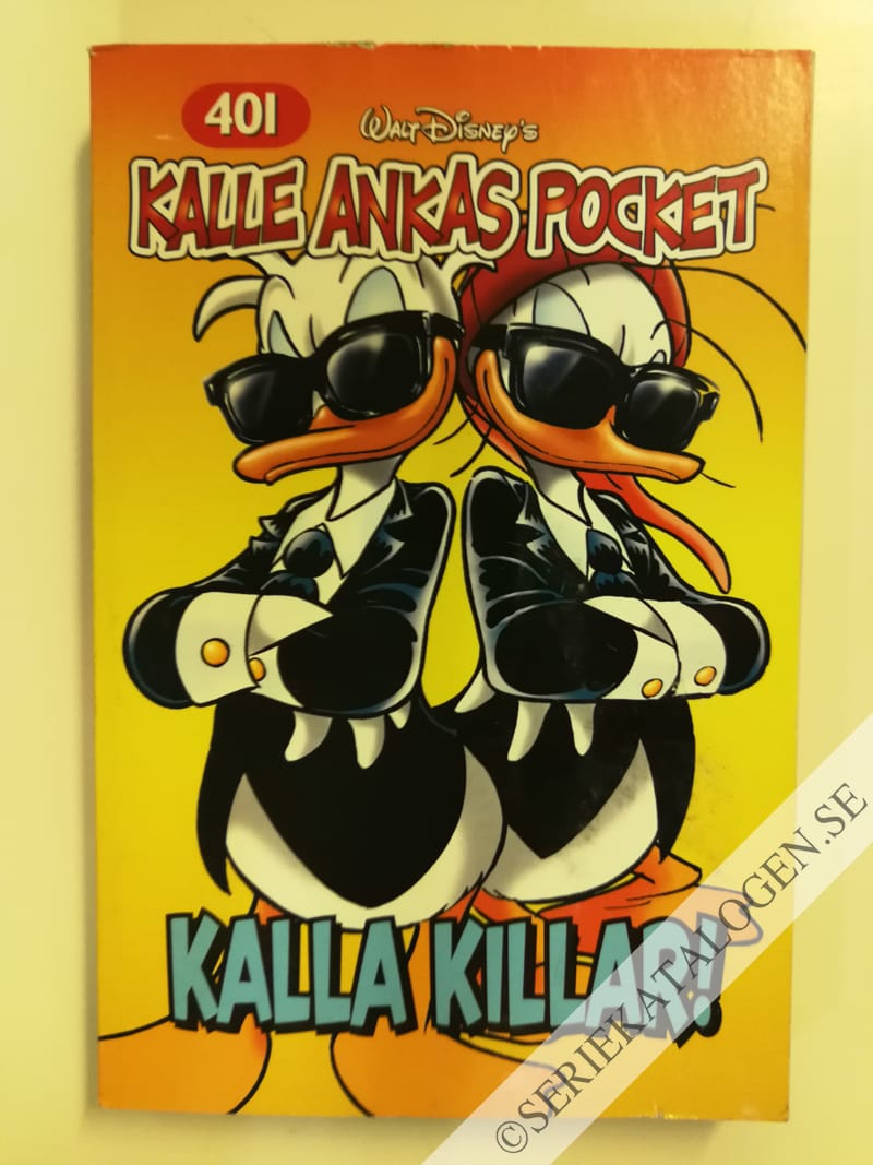 Framsida på Kalle Ankas pocket #401 - Kalla killar! (2012)
