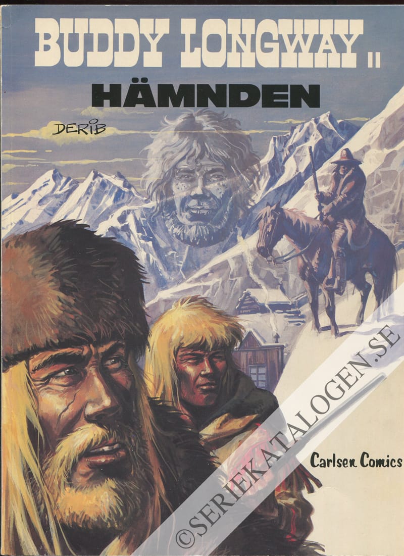 Framsida på Buddy Longways äventyr Hämnden (1982)