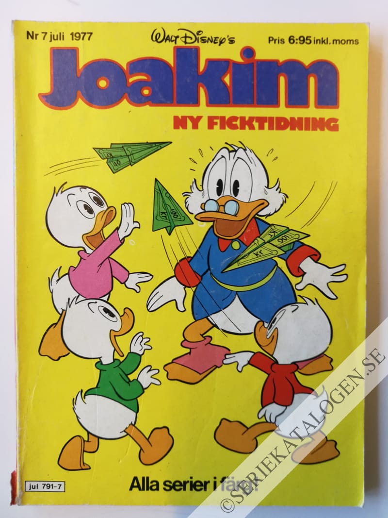 Framsida på Joakim #7 (1977)