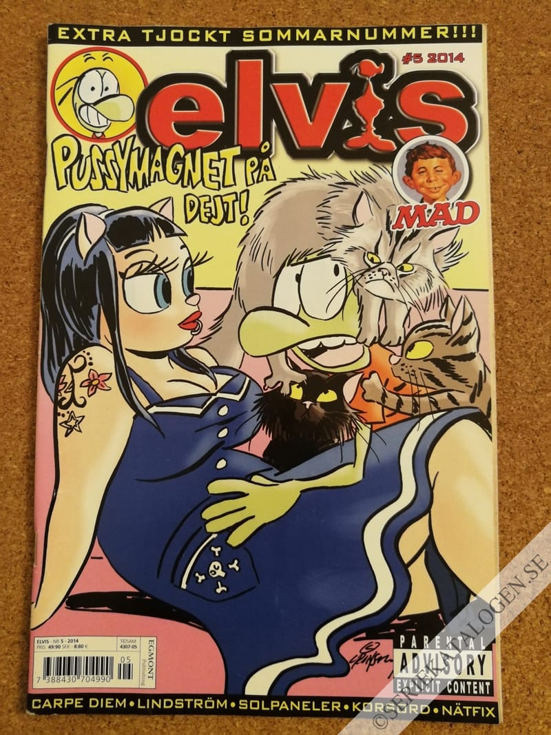 Framsida på Elvis #5 (2014)
