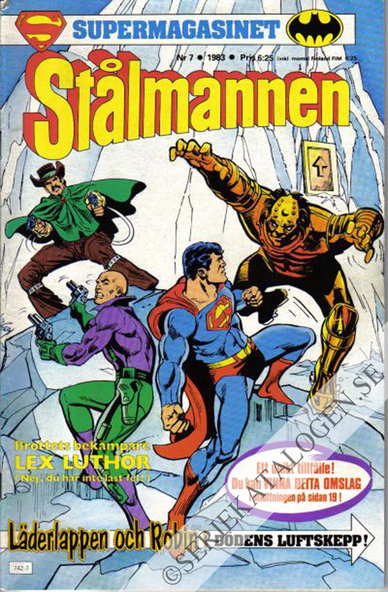 Framsida på Supermagasinet #7 (1983)