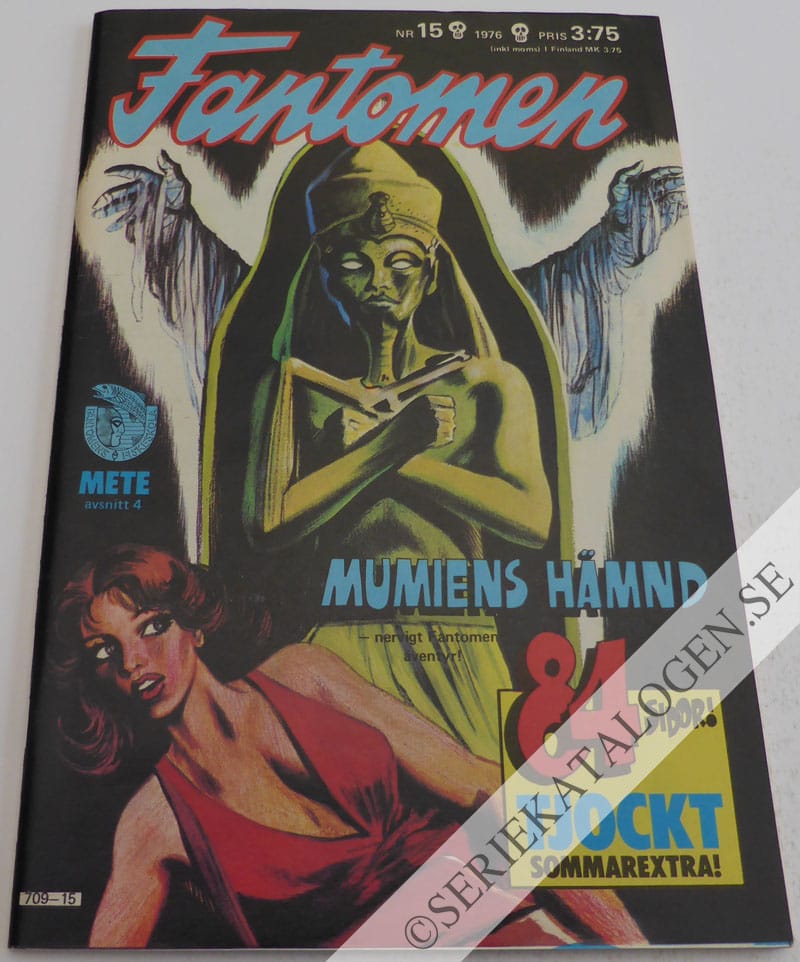 Framsida på Fantomen #15 (1976)