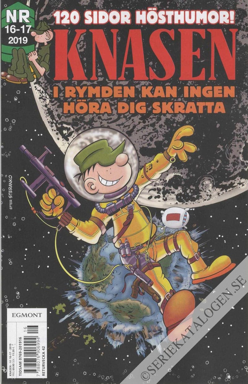 Framsida på Knasen #16-17 (2019)