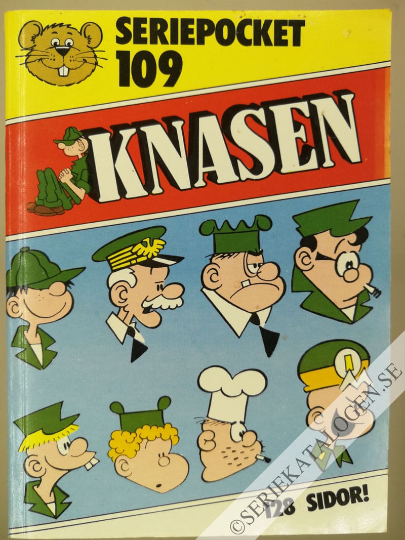 Framsida på Seriepocket #109 - Knasen (1981)