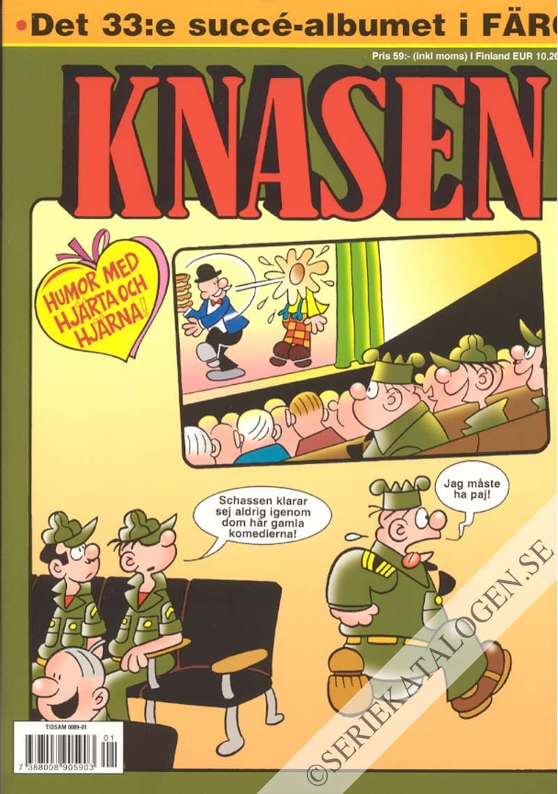 Framsida på Knasen Det 33:e succéalbumet i färg (2009)